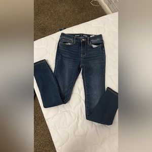 Girls regular dark wash jeans Old Navy